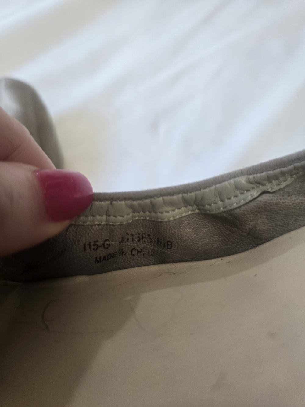 3 For $15 Cole Haan Gray Suede And Leather Ballet Flats 6.5 - Picture 5 of 5